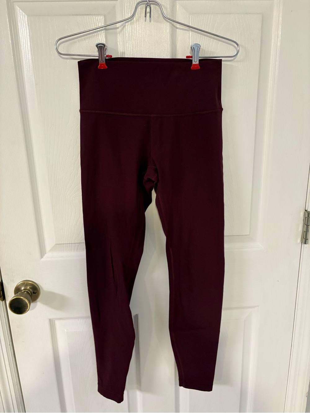 lululemon athletica Burgundy High-Rise Leggings